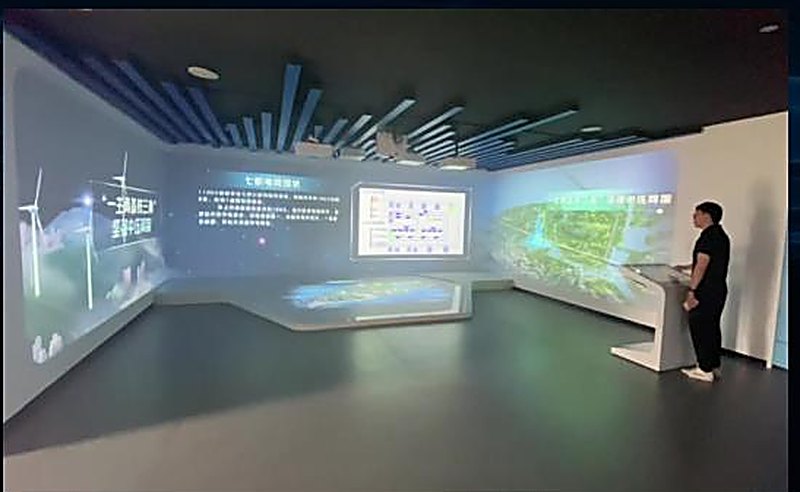 双屏互动交互系统 - 双屏协同 · 操作与展示分离