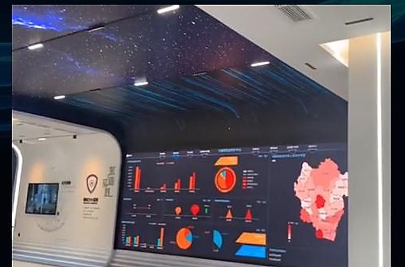 LED大屏/异形展示系统 - 建筑立面 · 门头大屏夜景